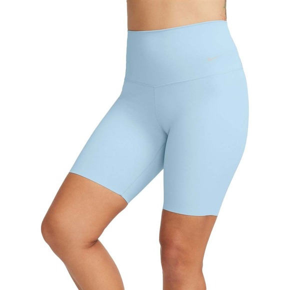 Nike Pants - Nike Zenvy Women's XS Gentle-Support High-Waisted 8" Biker Shorts in Armory Blue